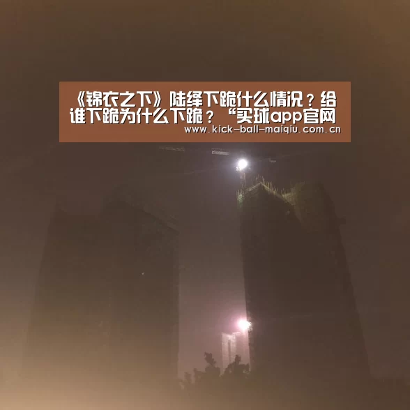 《锦衣之下》陆绎下跪什么情况?给谁下跪为什么下跪?“买球app官网”(图2) 买球app官网